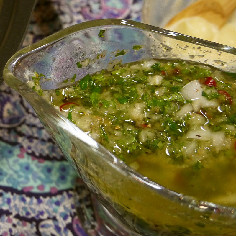 グリルステーキ チミチュリソース添え レシピ