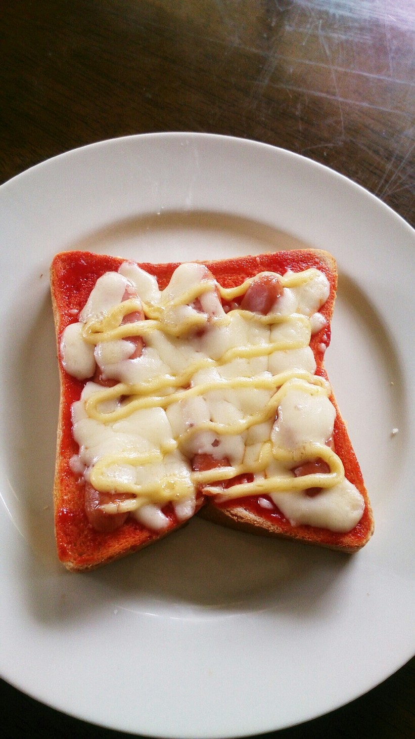 簡単☆美味しい☆ピザトーストの画像
