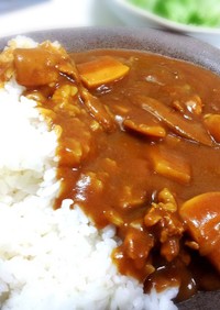 お父さんの思い出のたけのこ入りカレー