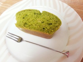 子供に優しい☆HMで小松菜バナナケーキ