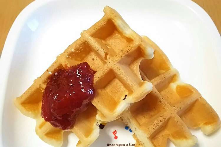 卵なし バターなし 超簡単ワッフル レシピ 作り方 By 流れ よちこ クックパッド 簡単おいしいみんなのレシピが352万品