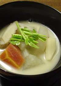冬野菜の白味噌煮