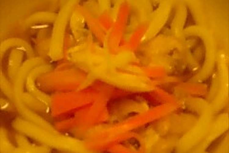 冬至のための柚子うどん レシピ 作り方 By すがみほ クックパッド