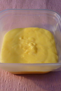 簡単片栗粉でとろみ全卵カスタードクリーム