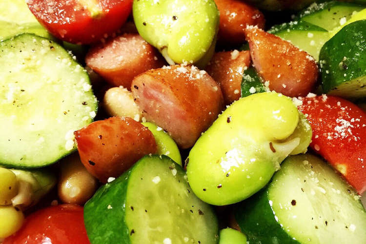 早旨 そら豆のおもてなしサラダ レシピ 作り方 By ラク痩せキッチン クックパッド 簡単おいしいみんなのレシピが352万品