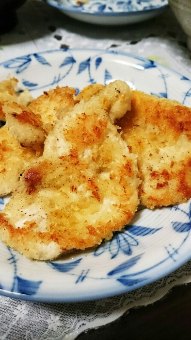 クレソルde鶏胸肉のパン粉焼きの写真
