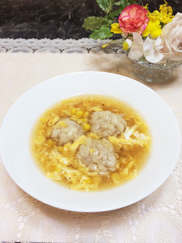 シュウマイリメイク♡中華スープの画像