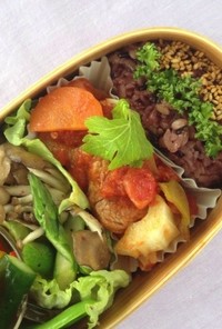 豚ひれ肉と季節野菜のヘルシートマト煮込み