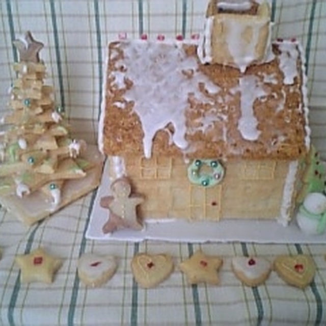 クリスマスのクッキーハウス レシピ 作り方 By Yuki K クックパッド 簡単おいしいみんなのレシピが364万品
