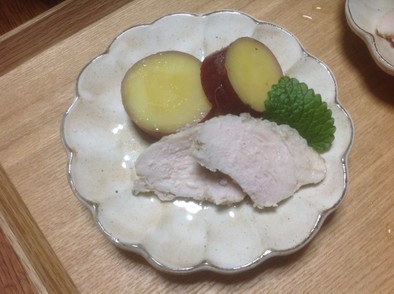 サツマイモの塩レモン煮☆我が家の常備菜の写真