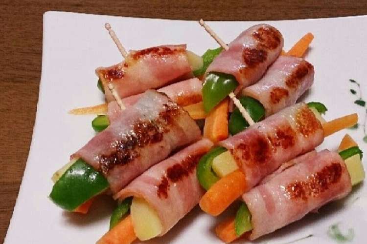 お弁当に 野菜のベーコン巻き レシピ 作り方 By いぬのおうちかあさん クックパッド 簡単おいしいみんなのレシピが352万品