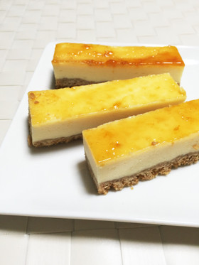 簡単!スティックチーズケーキ!