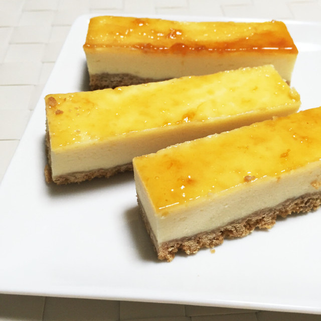 簡単 スティックチーズケーキ レシピ 作り方 By まこさんど クックパッド