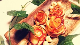 ラム香る大人な薔薇のアップルパイ☆