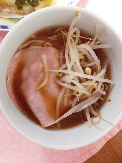 簡単☆味噌ラーメンのスープの写真