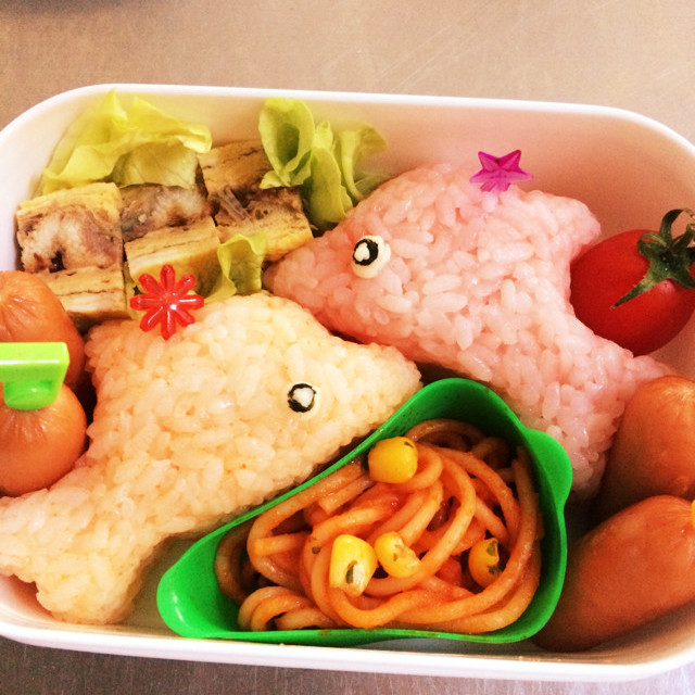 イルカさん 水族館弁当part2 レシピ 作り方 By マリ クックパッド 簡単おいしいみんなのレシピが360万品