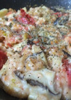 トマトのとろ〜りチーズ鉄板焼き