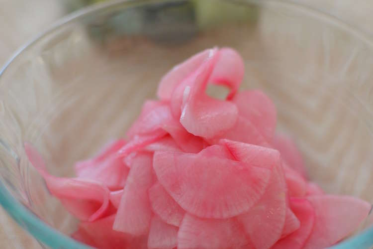 テーブルビート入り大根漬物 レシピ 作り方 By Tamayoごはん2 クックパッド 簡単おいしいみんなのレシピが376万品