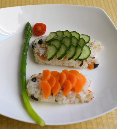 こどもの日☆こいのぼり寿司の写真