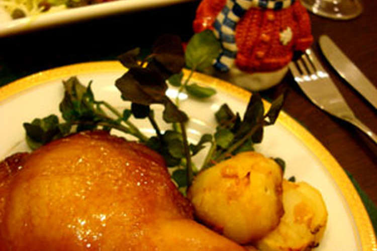 クリスマスに ローストチキンレッグ レシピ 作り方 By マーサ クックパッド 簡単おいしいみんなのレシピが359万品