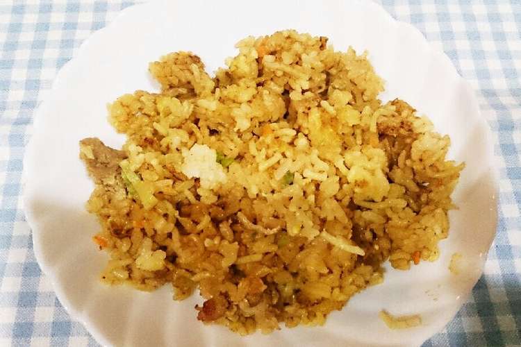 チャーハン風そば飯 レシピ 作り方 By クロウサp クックパッド