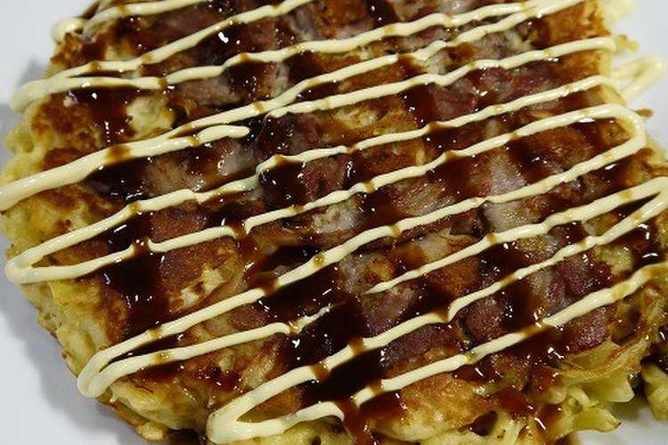 簡単 お好み焼き風 オープンパンケーキ レシピ 作り方 By だんどり亭 クックパッド 簡単おいしいみんなのレシピが360万品