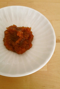 普通の味噌で作る辛子酢味噌