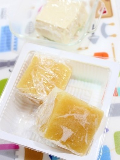 凍り豆腐の作り方♪ポイントまとめ☆の写真