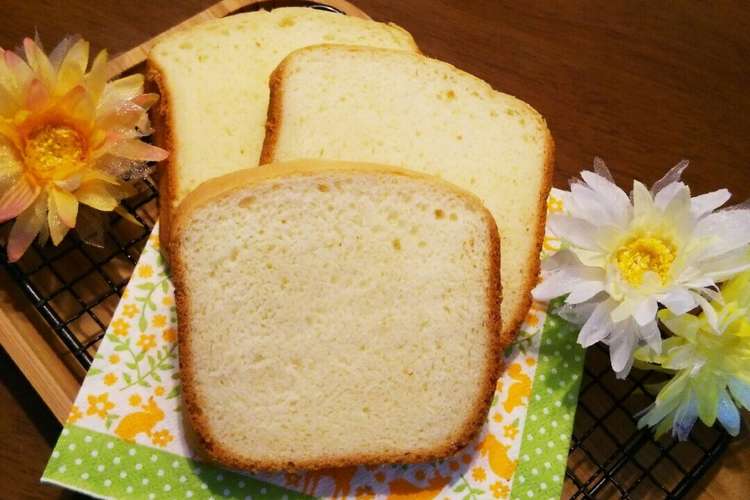 Hb 早焼き Hm 生クリーム食パン レシピ 作り方 By たぬぴぃ クックパッド 簡単おいしいみんなのレシピが350万品