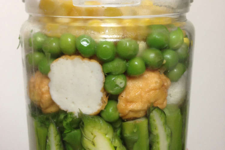 大量得点祈願 ゲン担ぎメイソンジャー レシピ 作り方 By かまぼこママ クックパッド 簡単おいしいみんなのレシピが360万品