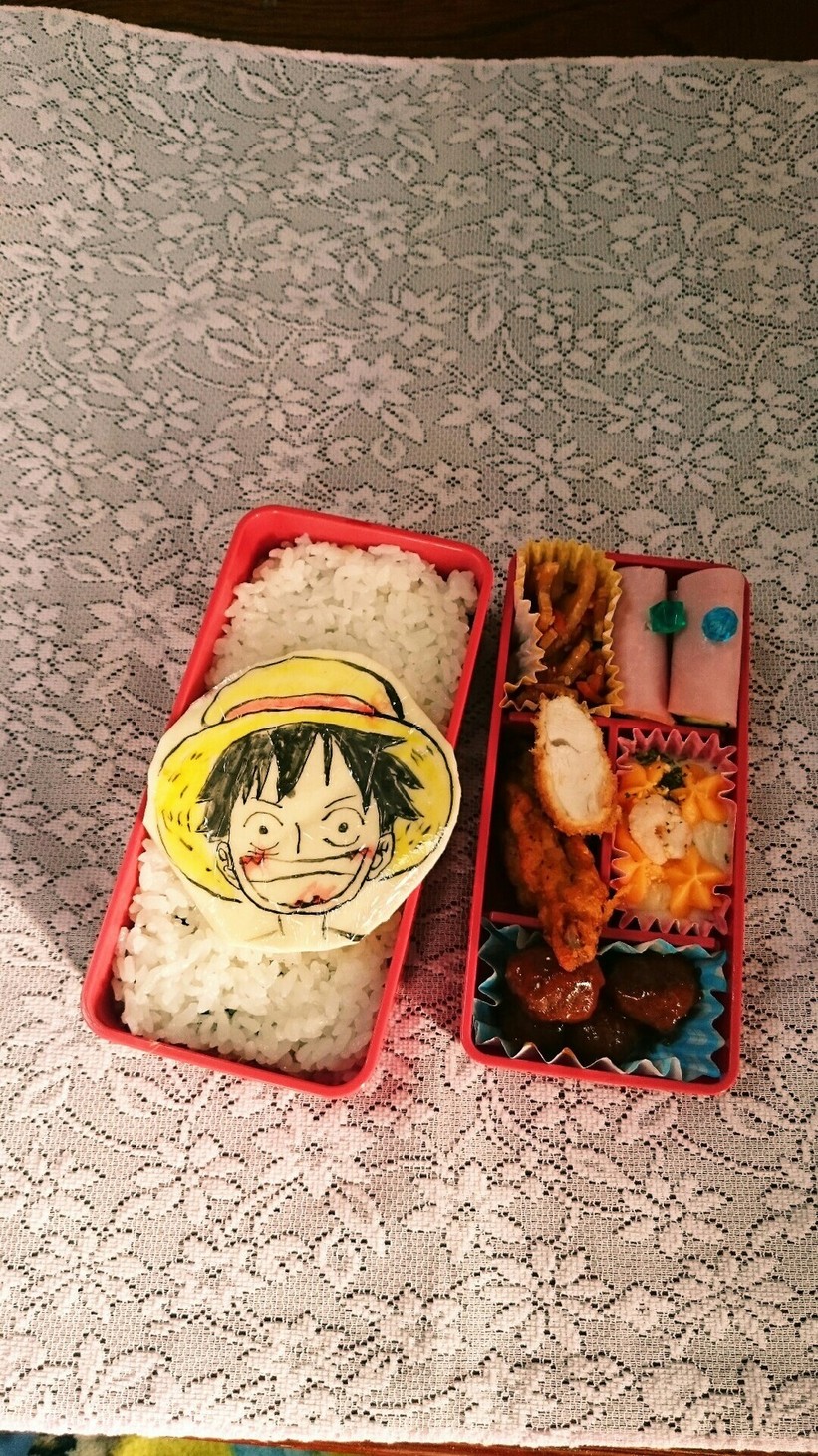 キャラ弁 ワンピース ルフィ By 夢姫の母 クックパッド 簡単おいしいみんなのレシピが355万品