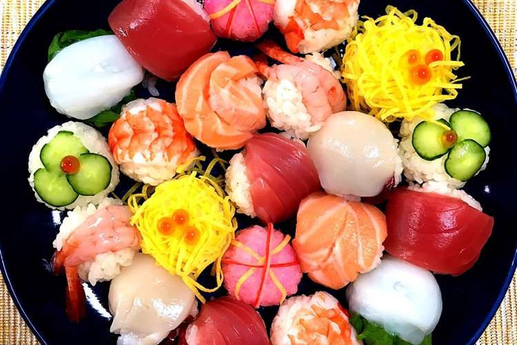 手まり寿司 ひな祭り レシピ 作り方 By ぴのすけ クックパッド