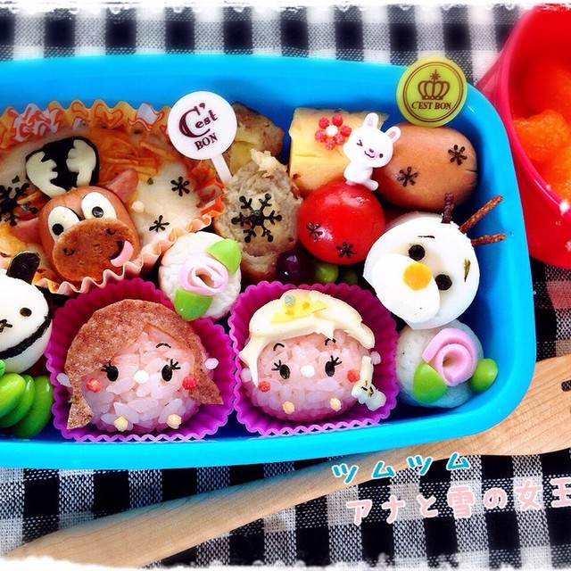 ツムツム キャラ弁 アナと雪の女王 レシピ 作り方 By Junko クックパッド 簡単おいしいみんなのレシピが349万品