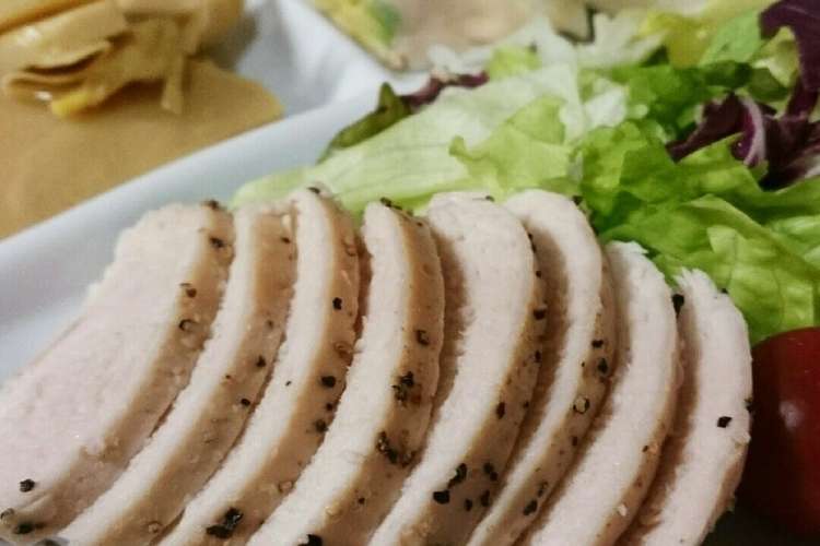 超簡単 しっとり柔らかな鶏ハム レシピ 作り方 By たまぴー クックパッド 簡単おいしいみんなのレシピが352万品