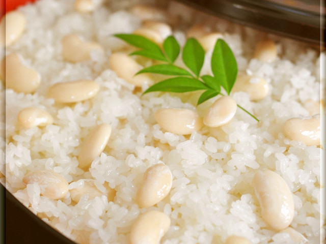 白おふかし 白いんげん豆のおこわ レシピ 作り方 By ラ ランド クックパッド 白おふかし 白いんげん豆のおこわ レシピ 作り方 By ラ ランド クックパッド