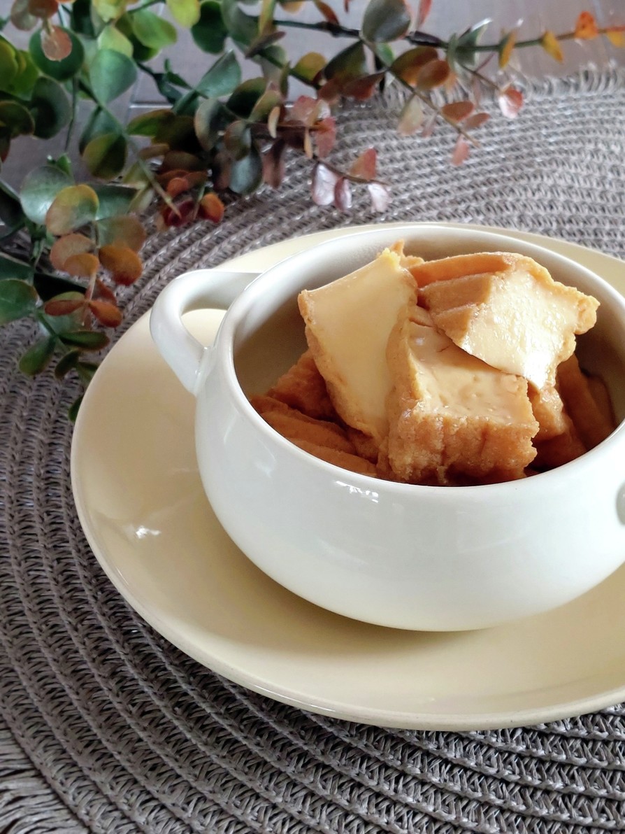 レンジで簡単☆お弁当にも・厚揚げの煮物。の画像