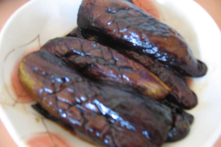 みんな大好物 ばぁばの甘辛ナス煮 レシピ 作り方 By すう子 クックパッド