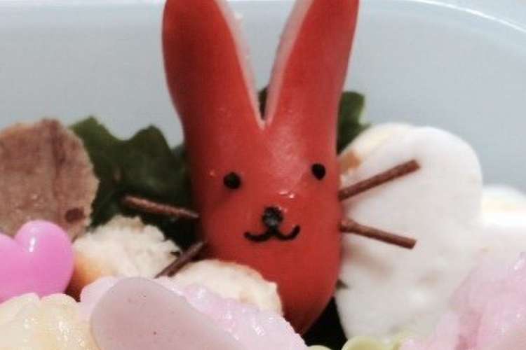 赤ウインナーでウサギ レシピ 作り方 By ぴんくネコmama クックパッド 簡単おいしいみんなのレシピが364万品