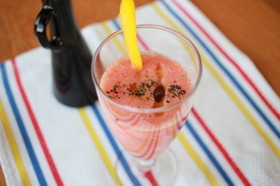 夏の元気トマトとパプリカレッドスムージー