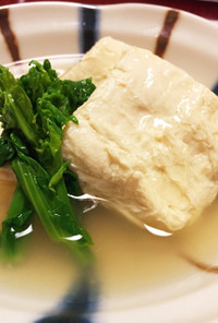 冷凍湯葉風豆腐の煮物