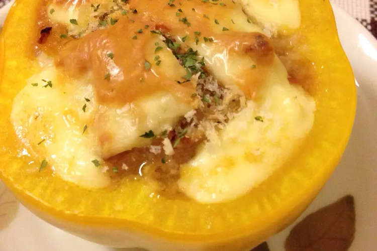 パプリカの肉詰めチーズ焼 レシピ 作り方 By あきばな クックパッド 簡単おいしいみんなのレシピが360万品