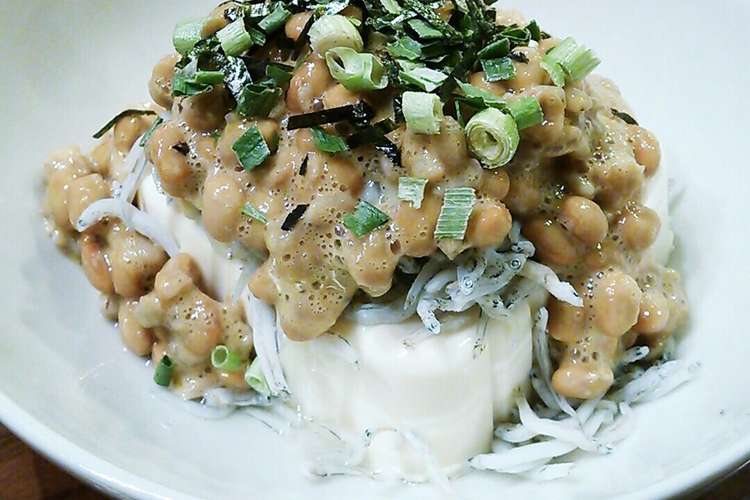 キムチ納豆スタミナ豆腐 作り方 レシピ クラシル