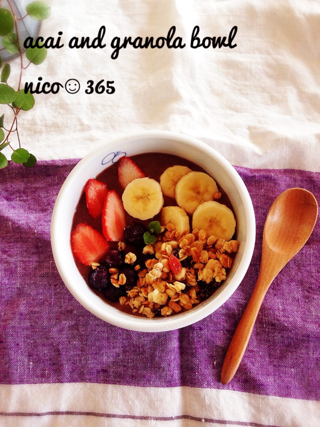 全粒粉朝食ボウルのレシピ