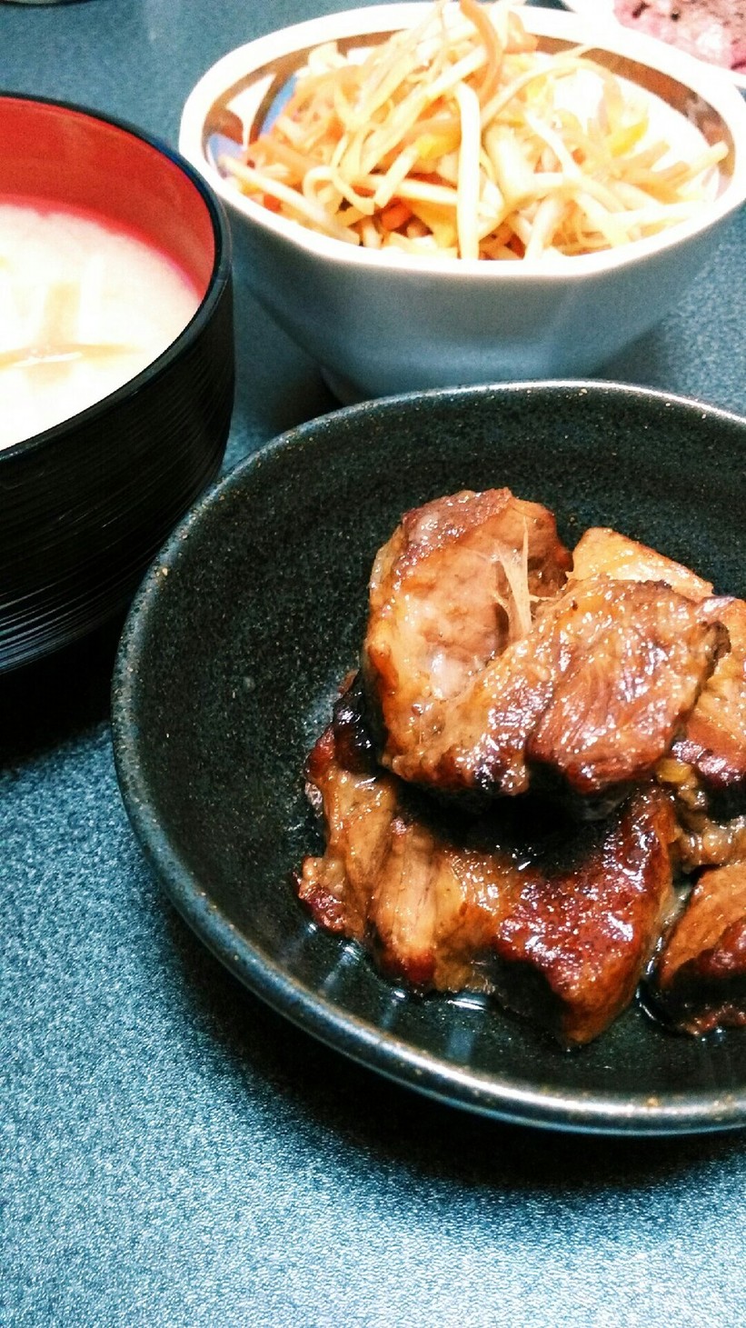 豚の黒酢角煮⭐こってりだけどあっさりの画像