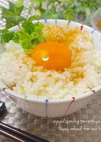 【TKG】❀ふわっとろ〜卵かけご飯❀