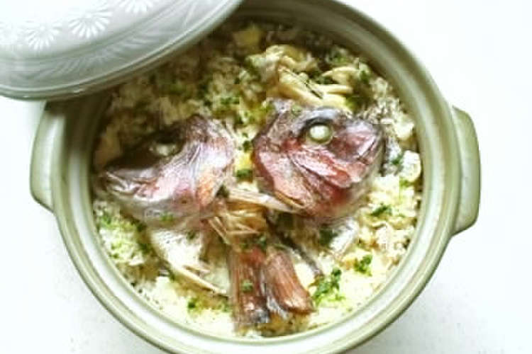 鯛のアラでお手軽 鯛めし レシピ 作り方 By Totomamato クックパッド