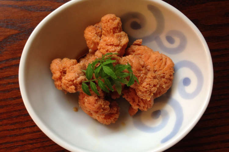 鯛の子を炊いたん 焼いたん レシピ 作り方 By はりきり母さん クックパッド 簡単おいしいみんなのレシピが356万品