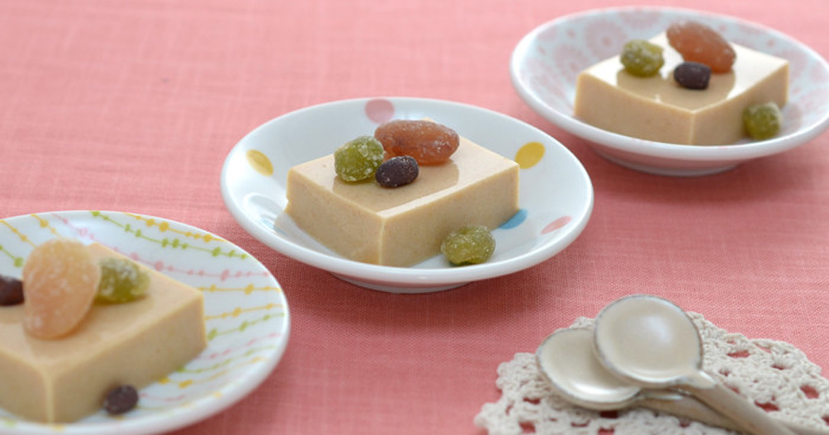 妊娠、授乳中のおやつに！きなこ豆腐 by 月とみのり 【クックパッド】 簡単おいしいみんなのレシピが348万品