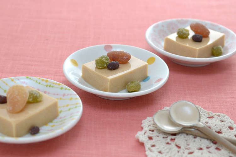 妊娠 授乳中のおやつに きなこ豆腐 レシピ 作り方 By 月とみのり クックパッド