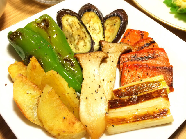 焼き野菜の盛り合わせ レシピ 作り方 By ゆかりん V クックパッド